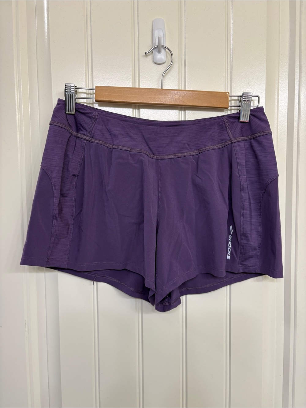 Brooks Women's Deep Purple Athletic Running Shorts